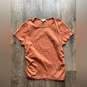 Fitz + Eddi Burnt Orange T-Shirt - Size Medium